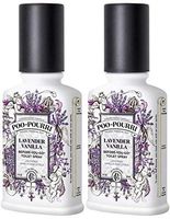 PooPourri Before You Go Spray, Lavender Vanilla, 2 Count of 2 Fl Oz Bottle, 4 Fl Oz