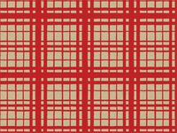 10ct Red & Kraft Brown Plaid Checkered Tissue Paper Gift Bags Wrapping 20"x30" Sheets nfLG -1130