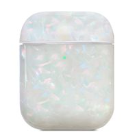 PHEZEN AirPods Case,Case for AirPods 2 & 1 Marble Case Cover,Women Girls Bling Glitter Shell Design Soft TPU Silicone Cover Shockproof Protective Case for AirPods 2 & 1 Earphone,Colorful