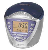 Sony ICF-CD853V AM/FM/TV/Weather Clock Radio/CD Player (Discontinued by Manufacturer)