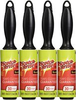 3M Scotch-Brite Mini Lint Roller, 30 Count (Pack of 4)