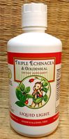 Triple Echinacea & Goldenseal (32 oz Bottle) - Immune, Ear Infections, Respiratory Support. Used Safely and Effectively for Over 20 Years.