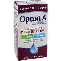 Bausch & Lomb Opcon-A Eye Drops, 0.5 Ounce (Pack of 3)
