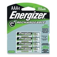 EVENH12BP4CT - Energizer e2 Rechargeable 850mAh AAA Batteries
