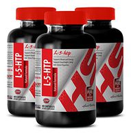 Mood Enhancer Supplements for Women - L-5-HTP Natural Formula - Supports Mood and Energy - 5-htp Mood - 3 Bottles (180 Capsules)