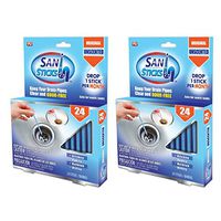 Sani Strick ,Clean Batonnet Deodorizer Package, As Seen on TV Keeps Drains &Pipes Clear (2 pack)