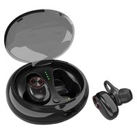 Wireless Dual Ear Bluetooth Earbud - Noise Cancelling Bluetooth Headphone - Comfort-Fit Earphones with Mic and 500mAh Charging Box - IPX4 Easy Pairing Earpiece for Fitness, Sports, Office, Home