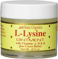 Basic Organics L-Lysine Lip Ointment, 0.875 oz