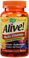 Nature's Way Alive Adult Multi-Vitamin Gummies 90 Gummies (pack of 2)