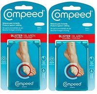 Compeed Blister Plasters Small - 6 Plasters - Pack of 2