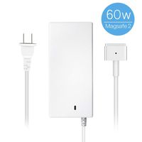 Compatible for MacBook Pro Charger, Power Adapter 60W 2 T-Tip Connector Power Adapter Charger for Mac Laptop 13 Inch ( After Mid 2012 Model)