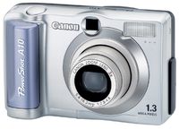 Canon PowerShot A10 1.3MP Digital  Camera w/ 3x Optical Zoom