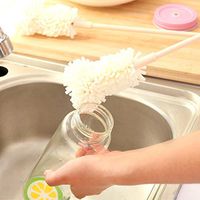 YJYdada Sponge Cleaner Long Handle Brush Glass Bottle Cups Kitchen Wash Kitchen Cleaning