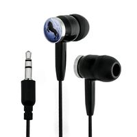 GRAPHICS & MORE Black Friesian Horse Rearing Up in Storm Novelty in-Ear Earbud Headphones