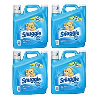 Snuggle Blue Sparkle Fabric Softener (210 Loads, 168 oz.) (4-Pack)