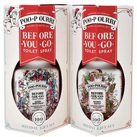 Poo-Pourri Secret Santa 2 Ounce, Merry Spritzmas 2 Ounce Holiday Collection Gift Set
