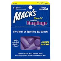 Mack's Slim Fit Soft Foam Earplugs 5 Pairs