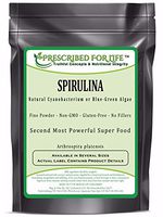 Spirulina - Natural Cyanobacterium or Blue-Green Algae Powder - Arthrospira platensis, 1 kg