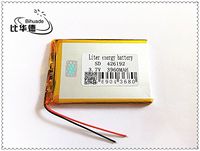 BIHUADE 3.7V 426192 3960mah Lithium Polymer Li-Po Rechargeable Battery for DIY Mp3 MP4 MP5 GPS