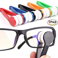 5 Pcs/lot New Glasses Cleaner Microfibre Spectacles Sunglasses Eyeglass Cleaner Clean Wipe Tools