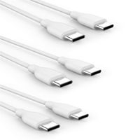 Yapohop USB-C to USB-C2.0 Cable Type C and Data Transmission line 3 Pack (Charging line)