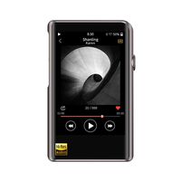 Shanling M2x Portable Music Player HiFi Music Player Bluetooth MP3 Player High Resolution Audio Player (Titanium)