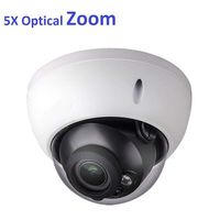 4MP Outdoor POE IP Camera IPC-HDBW4433R-ZS, 2.7-13.5mm Motorized Varifocal Lens, 5X Optical Zoom Dome Security Camera with IR 164ft Night Vision, Smart H.265+ WDR, SD Card Slot, IVS, ONVIF, IP67 IK10