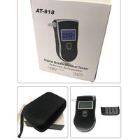 Breathalyzer, Portable Breath Alcohol Tester for Driver, Alcohol Tester with LCD Screen for Personal & Professional Use with 5 Mouthpieces