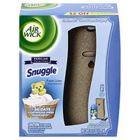 Air Wick Freshmatic Automatic Air Freshener Spray Kit, Snuggle Fresh Linen (Gadget + 1 Refill)