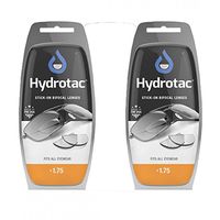 Hydrotac OPTX 20/20 Stick On Magnification Reusable Bifocal Lenses - +1.75 Diopter (Pack of 2)