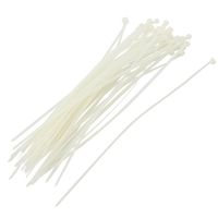 uxcell Electrical Cable Zip Tie Plastic Fastener 15cm Long 50 Pcs