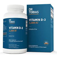 Dr Tobias Vitamin D3 - 5000 IU of Vitamin D-3 (90 Count)