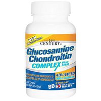 21st Century Health Care, Glucosamine Chondroitin Complex Plus MSM, Advanced Triple Strength, 60 Tablets