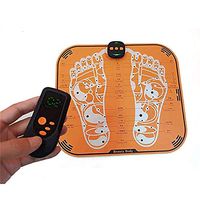 WGIRL EMS Electric Foot Massager Pad Feet Muscle Stimulator Foot Massage Mat Improve Blood Circulation Relieve Ache Pain Health Care