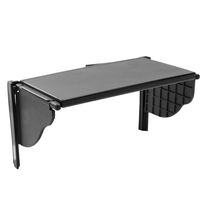 Carrfan Car Navigation Screen Protector, Multipurpose 5.5-10 Inch Universal Car GPS Navigation Light Cover Barrier GPS Navigator SunVisor Sunshade Hood Width 141mm-255mm