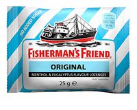 Fisherman's Friend ohne Zucker extra stark, 24er Pack (24 x 25 g Beutel)