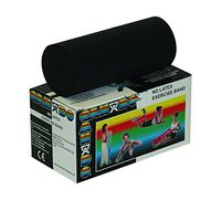 FEI 10-5615 Can-Do Latex Free Exercise Band Roll, X-Heavy, 6 yd. Length, Black