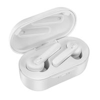 LFJNET Wireless Bluetooth Earphones Bluetooth 5.0 Stereo Waterproof Mini TWS Headsets with 2000mAh Power Bank Binaural HD Call White