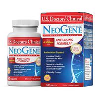 U.S. Doctors’ Clinical NeoGene GH3 Anti-Aging Supplement with Vitality Nutrients for Enhancing Mood, Sharpening Cognition, Heart Health, Antioxidant Support (Packaging May Vary) [1 Month - 60 ct.]