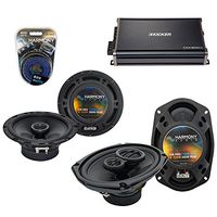 Compatible with Pontiac G6 2005-2008 Factory Speaker Upgrade Harmony R65 R69 & CXA300.4 Amp (Renewed)