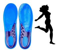 Sports Gel Insoles and Shoe Inserts for Women and Men Comfort Shoe Insoles Arch Support for Walking Hiking Plantar Fasciitis Heel Spur Foot Pain