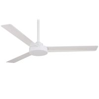 Minka-Aire F524-WHF Roto 52" Ceiling Fan with Wall Control, Flat White