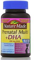 Nature Made Prenatal Multi + DHA, Liquid Softgels 60 ea (Pack of 3)