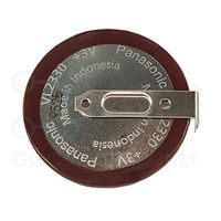 Genuine Panasonic Lithium Coin Battery VL2330-1 for Most car Key fobs - Rechargeable Remote Key Cell for Porsche, Land Rover, BMW +3V VL2330/HFN