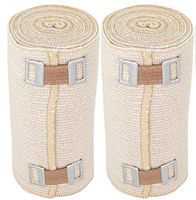 NexSkin 3" Comfort Elastic Bandage with Clip Fasteners - Beige, 2 Pack