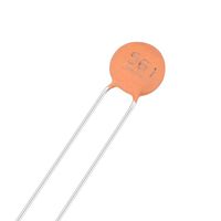 uxcell Ceramic Capacitor Kit 50V 560PF Disc Capacitors for DIY Electronic Circuit, Pack of 40, Brick Red