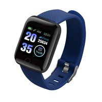 LARRY-X 116 Plus Waterproof Color Screen Smart Bracelet Watch USB Chargeable 5 Colors Wireless Bluetooth Connection Tracker Smart Watch