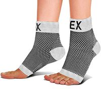VIPEX Ankle Brace (1 Pair) - Compression Support Foot Sleeves Plantar Fasciitis Socks for Men Women, Heel Socks for Injury Recovery, Joint Pain