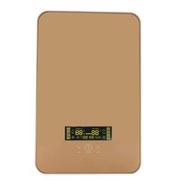 Instant Water Heater, 220V 8500W Tankless Instant Electric Hot Water Heater for Bathroom/Kitchen, Backlit LCD Digital Display