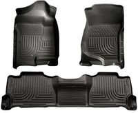 Husky Liners 98261 WeatherBeater Series Black Front and 2nd Seat Floor Liner by Husky Liners